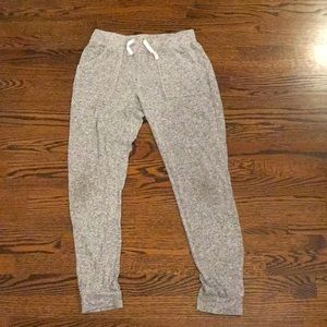 Grey cotton sweatpants